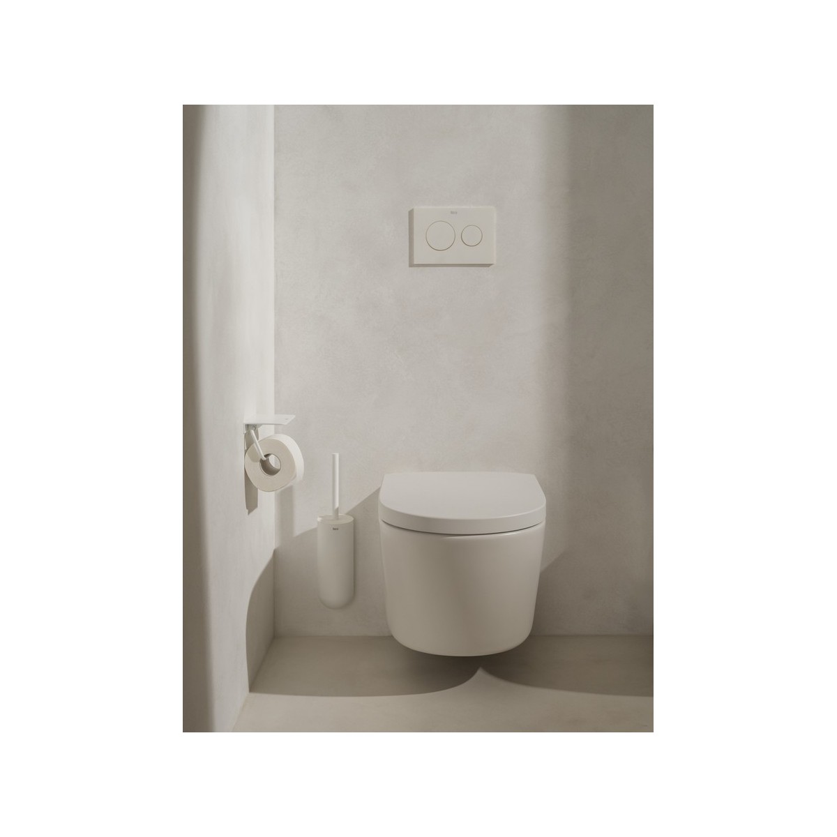 Ps3 double pour bâti-support duplo s blanc mat - ROCA A890223307 