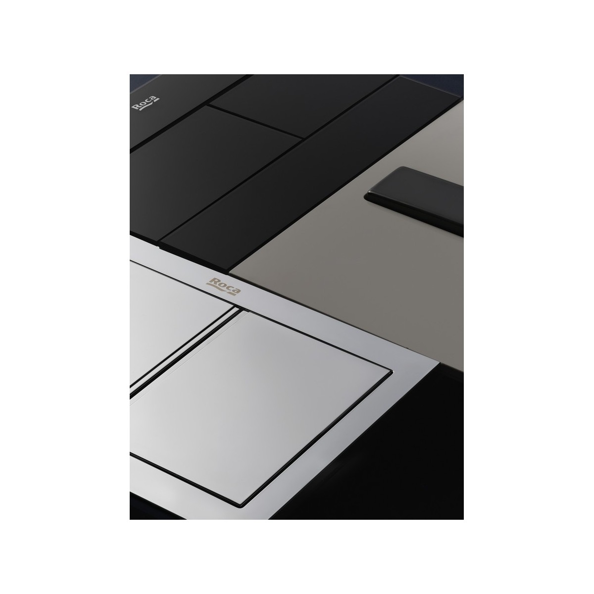 Ps4 boutons pour combiner avec panneau frontal ps4 titanium black - ROCA A8904213CN 