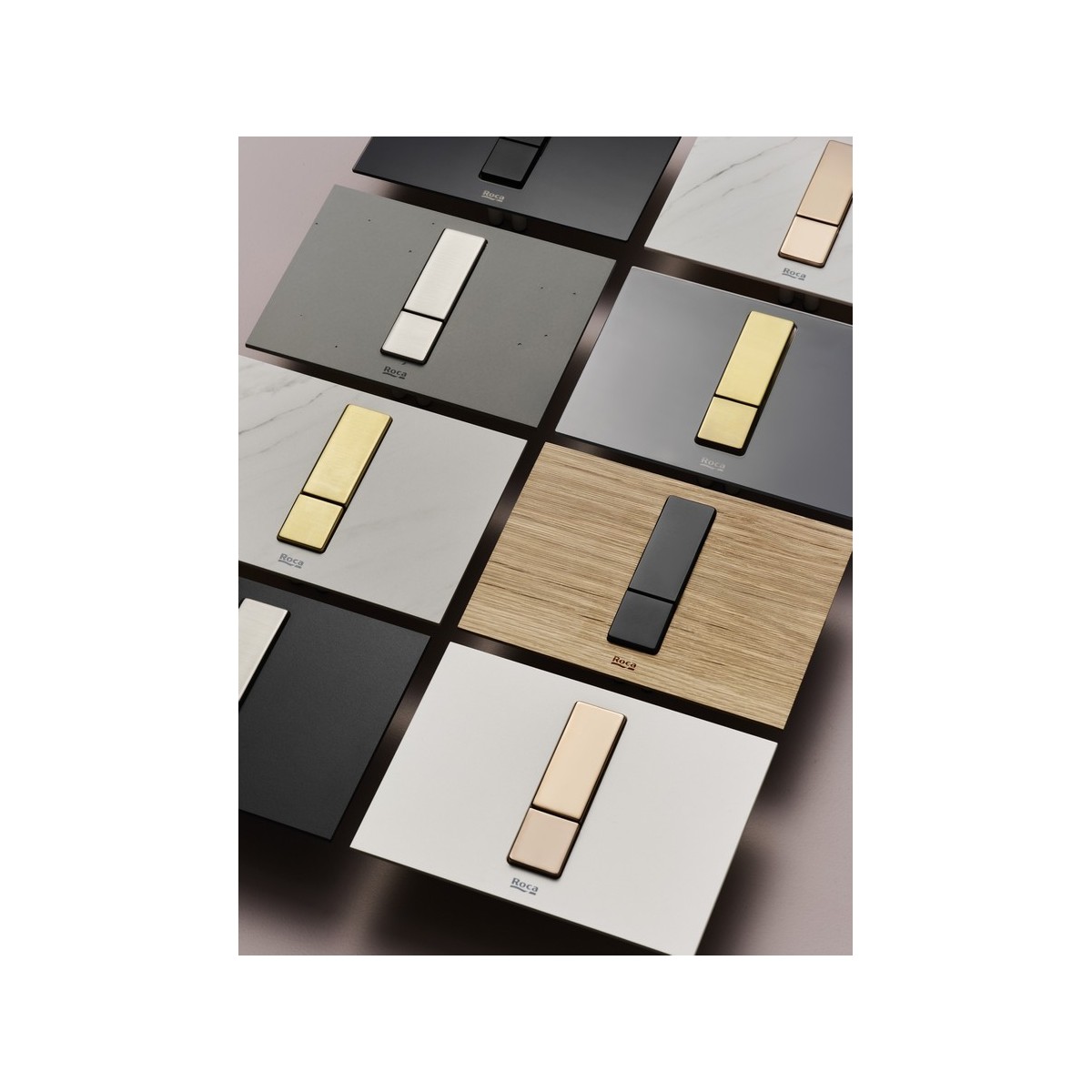 Ps4 boutons pour combiner avec panneau frontal ps4 or brossé - ROCA A8904213VA 