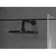 Bras Mural Pour Pomme De Douche L400 Noir Mat-Roca A5B0250Nb0 