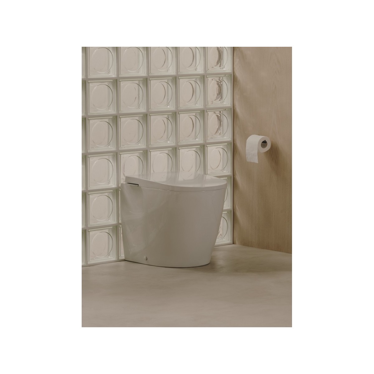 Avant wc au sol rimless, réservoir intégré alimentation hydraulique interne - ROCA A80336MS0W 