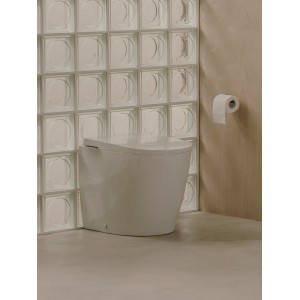 Avant wc au sol rimless, réservoir intégré alimentation hydraulique interne - ROCA A80336MS0W 