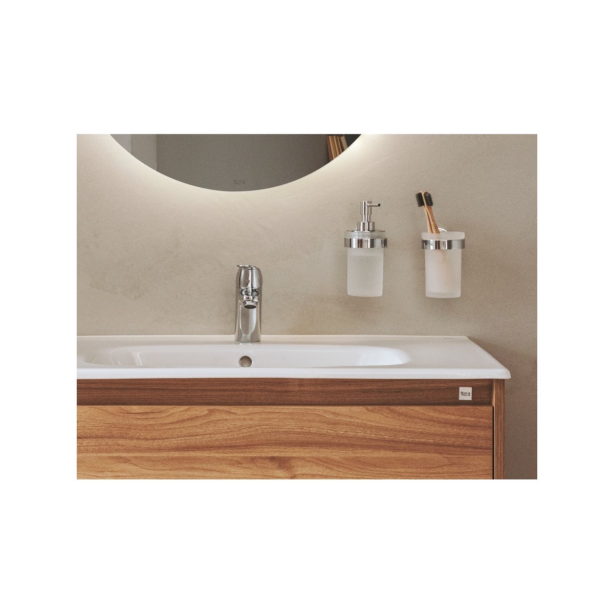 Tenet Unik 2 Tiroirs 800 Mm Noyer - ROCA A851777517 