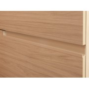 Victoria-n unik (meuble+lavabo) 3 tiroirs 1000 mm frêne clair - ROCA A852103541 