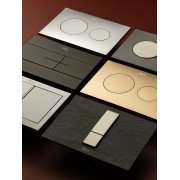 Ps4 boutons pour combiner avec panneau frontal ps4 acier inoxydable brossé - ROCA A890421304 