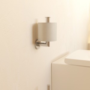 Niara porte-papier toilette vertical rose gold brossé 58x95x176 mm - LAUFEN H3840621620021 