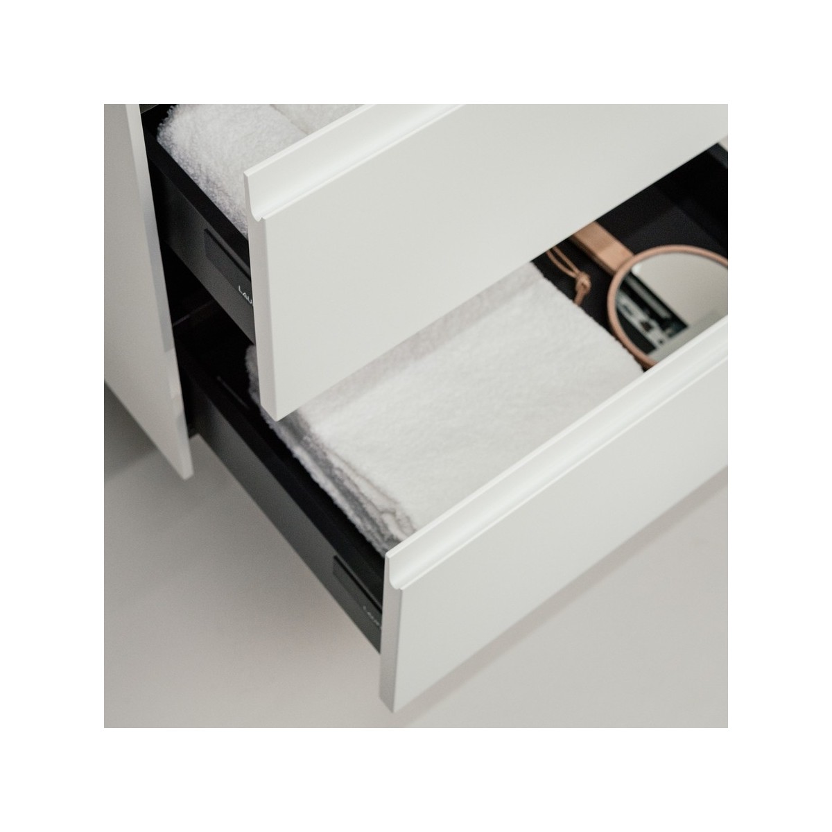 Lani meuble sous lavabo, 2 tiroirs, pour lavabo h817086 - LAUFEN H4035921122601 