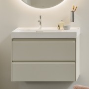 Meda meuble sous lavabo 800 2 tiroirs pour lavabo 817116 blanc mat 785x450x515mm - LAUFEN H4216020112601 