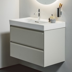 Meda meuble sous lavabo 800 2t pour lavabo 817116 gris traffic 785x450x515 mm - LAUFEN H4216020112661 