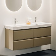 Meda meuble sous lavabo 1300 2t pour lavabo 814112 blanc mat 1285x450x515 mm - LAUFEN H4216440112601 