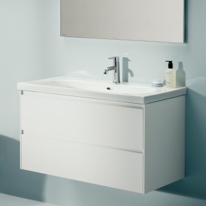 Lavabo lua 100 blanc - LAUFEN H8100890001041 