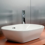 Lua vasque à poser, ovale non percé, sans trop-plein 500x350x135 mm blanc - LAUFEN H8120830001121 