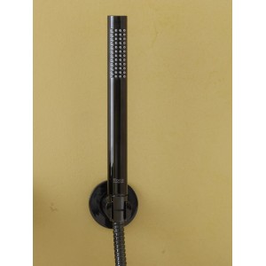 Support De Douchette Rond Titanium Black - ROCA A5B1350CN0 
