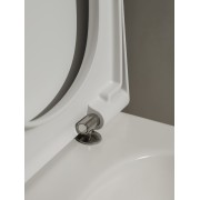 Meridian abattant frein de chute déclipsable en urea charnières en acier inox - ROCA A801F92621 