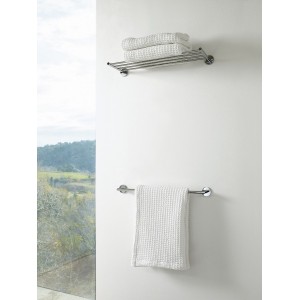 Cana porte-serviettes 60 cm à coller chromé chromé 605x67x55 mm - LAUFEN H3811320040001 