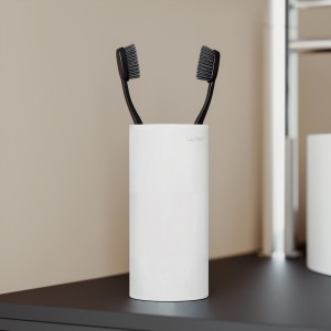 Nixie porte-brosse à dents à poser blanc mat 62x62x134 mm - LAUFEN H3821502680001 