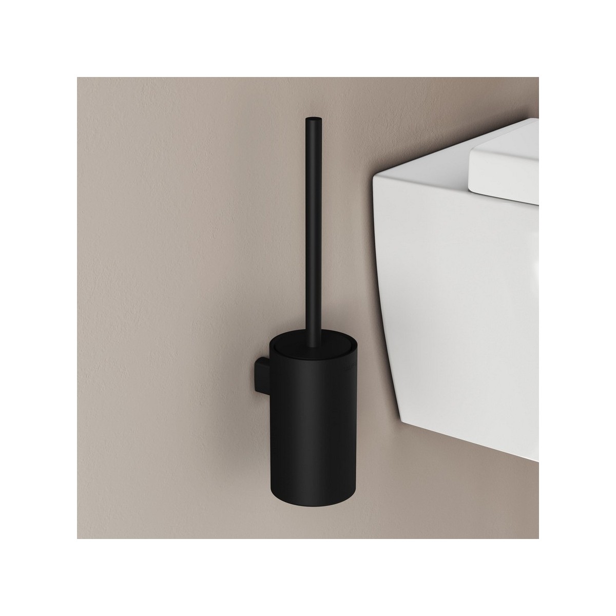 Niara porte-balayette mural titane noir mat 90x112x387 mm - LAUFEN H3840611630001 