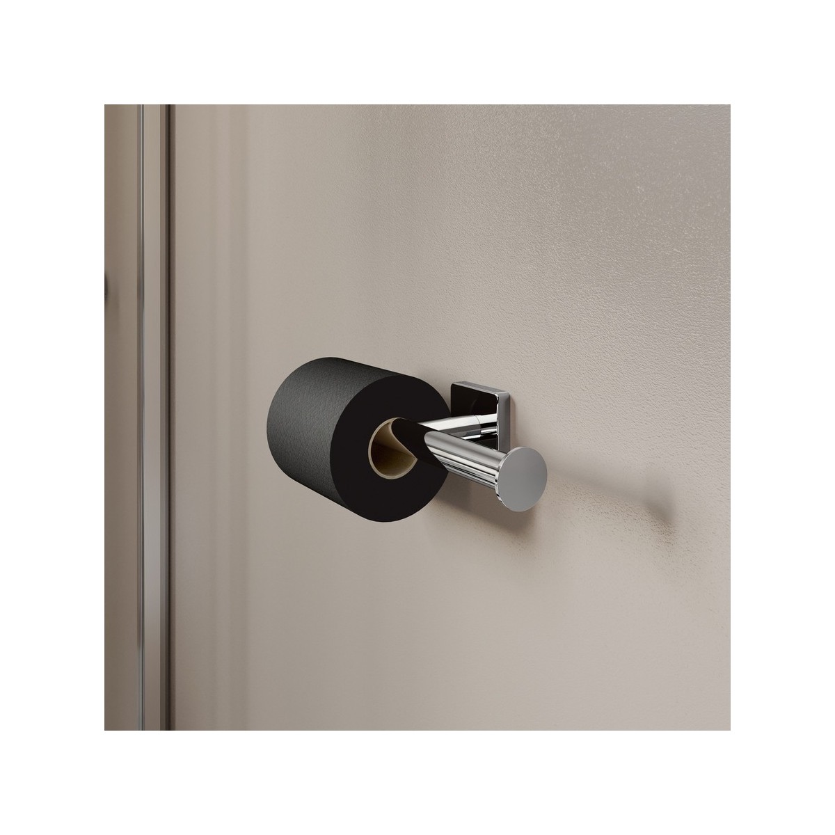 Niara s porte-papier toilette double sans couvercle pvd couleur inox 245x82x58mm - LAUFEN H3840721610011 