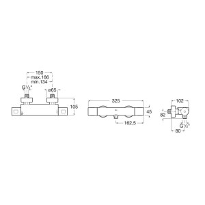 T-1000 Round Mit D Mural  - ROCA A5A142EC00 