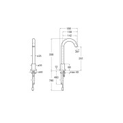 Loft-E Rob Electro.Bec Haut Lav (Piles) - A5A3143C00 ROCA 