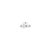 Support Pour Douchette Ronde Noir Mat-Roca A5B1350Nb0 