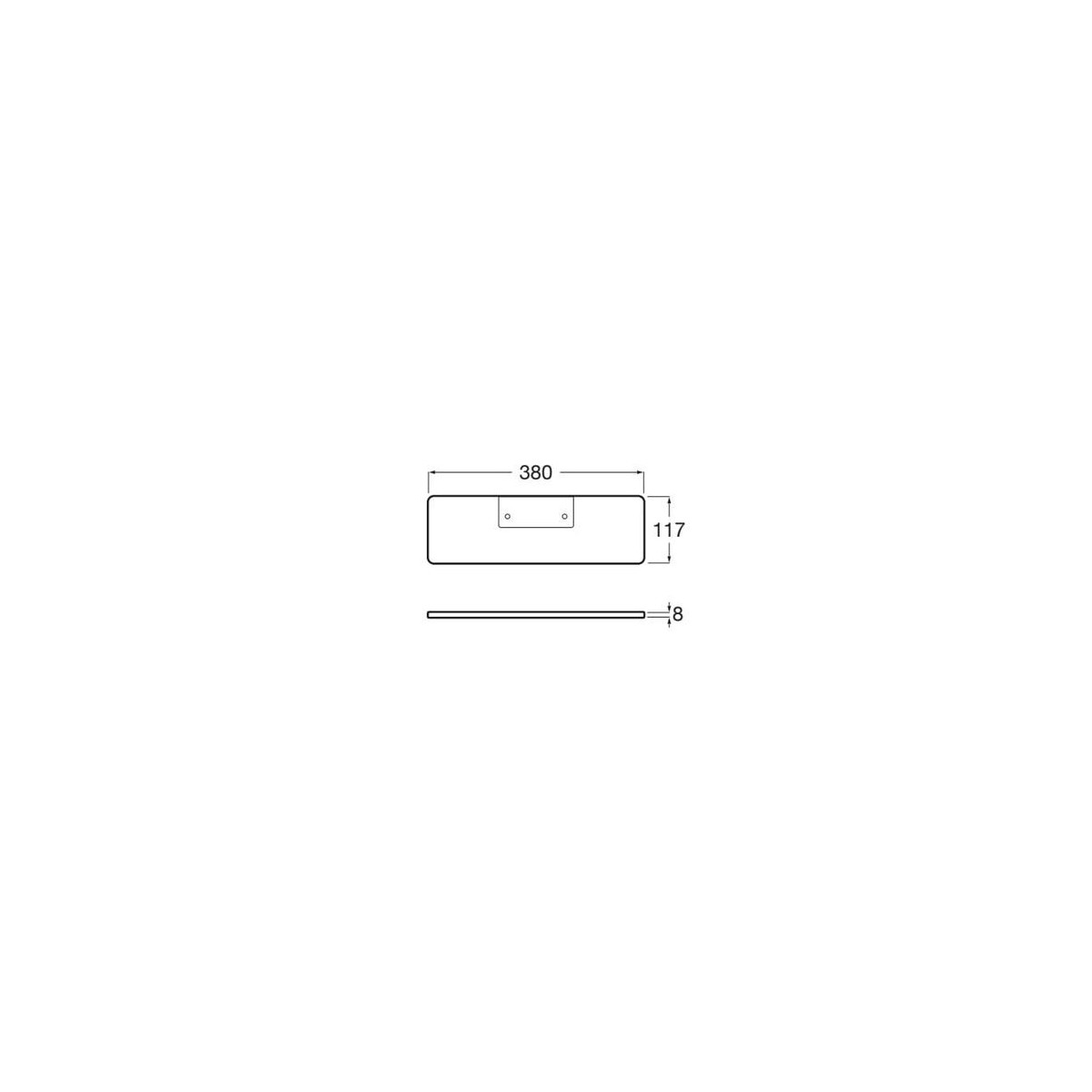 Essential / Evolution 2.1 Tablette En Verre-Roca A5B4863Tp0 