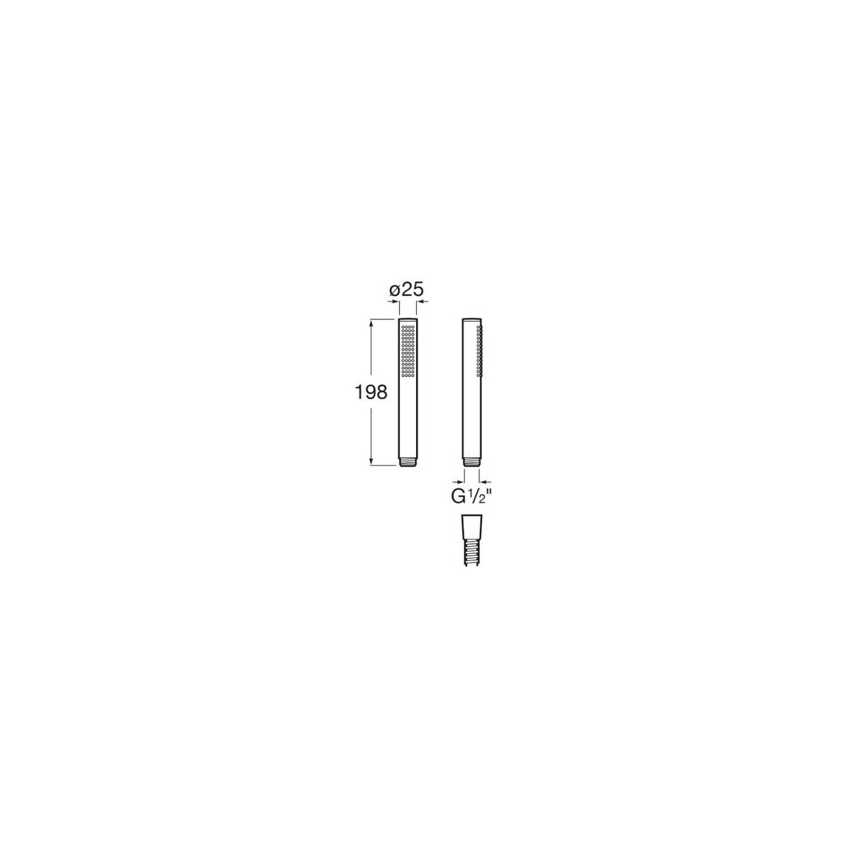 Stella Stick Douchette Ronde - ROCA A5B9B61C00 