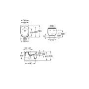 Beyond Bidet Susp Blanc Mat - ROCA A3570B6620 