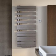 Sèche-serviette ACOVA - FASSANE SPA  + AIR Asymétrique à gauche eau chaude 1594W (594W + 1000W) FL118-055IFS