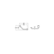 Access Comfort Poignée Angle Mat En Acier  - ROCA A816931002 