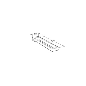 ROCA Tempo Porte-Serviettes Double - A817031001 