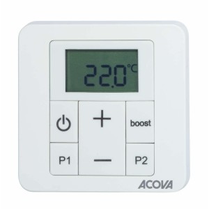 Sèche-serviette soufflant ACOVA - REGATE + AIR eau chaude 1411W SX085-050IFS