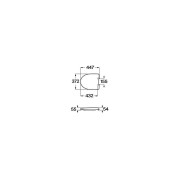 ROCA Access Abattant Complet Blanc - A801230004 