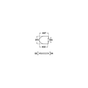 ROCA Access Abattant Complet Blanc - A801230004 