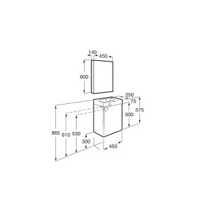 Mini Pack Armoi/45 Chene Texture - ROCA A855866155 