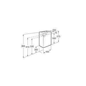 ROCA Unik Mini Gris Sable Texture - A855873156 