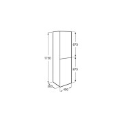 Delta Colonne 400Mm Orme Foncé-Roca A857635511 
