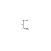 Extra Demi Colonne 1 Porte 75X35X25 Gris Moyen Mat - ROCA A857703547 