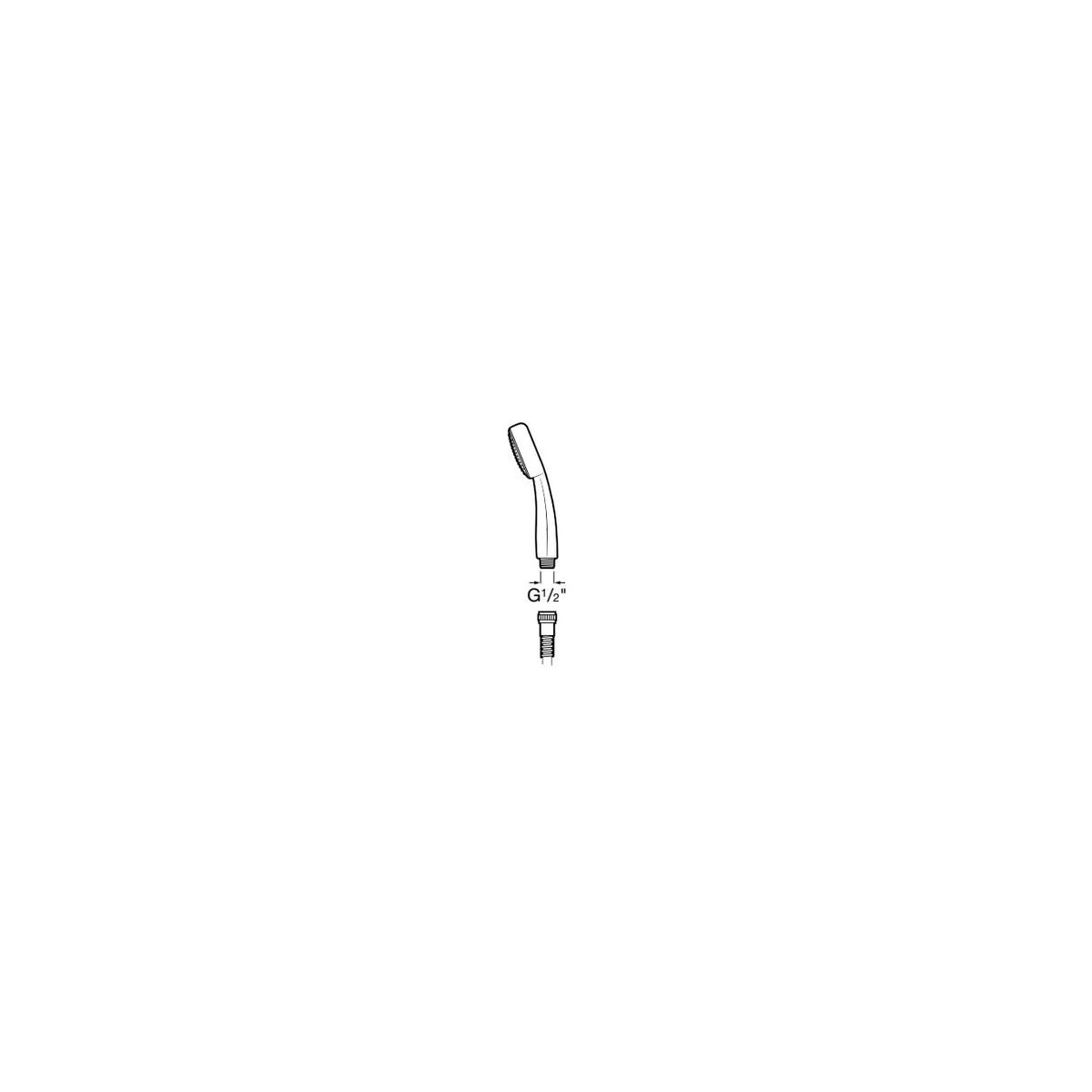Natura Douchette 1 Jet - ROCA AG0082700R 