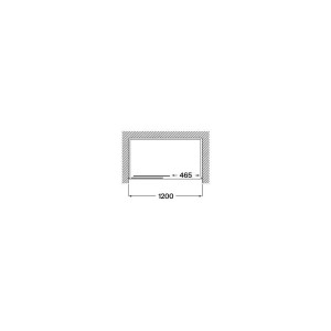 Victoria plus l2-e 1200 mm chromé - ROCA AM12B4B07D0012NMN 