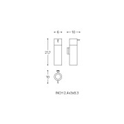 Hali distributeur de savon mural chromé chromé 62x106x217 mm - LAUFEN H3831720040001 