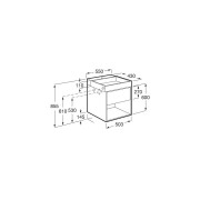 Tura unik 1t 1 niche inf 550 mm blc cassé mat - ROCA A852024558 