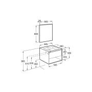 Tenor pack 1t 1 niche inf 600 mm noyer - ROCA A852086517 