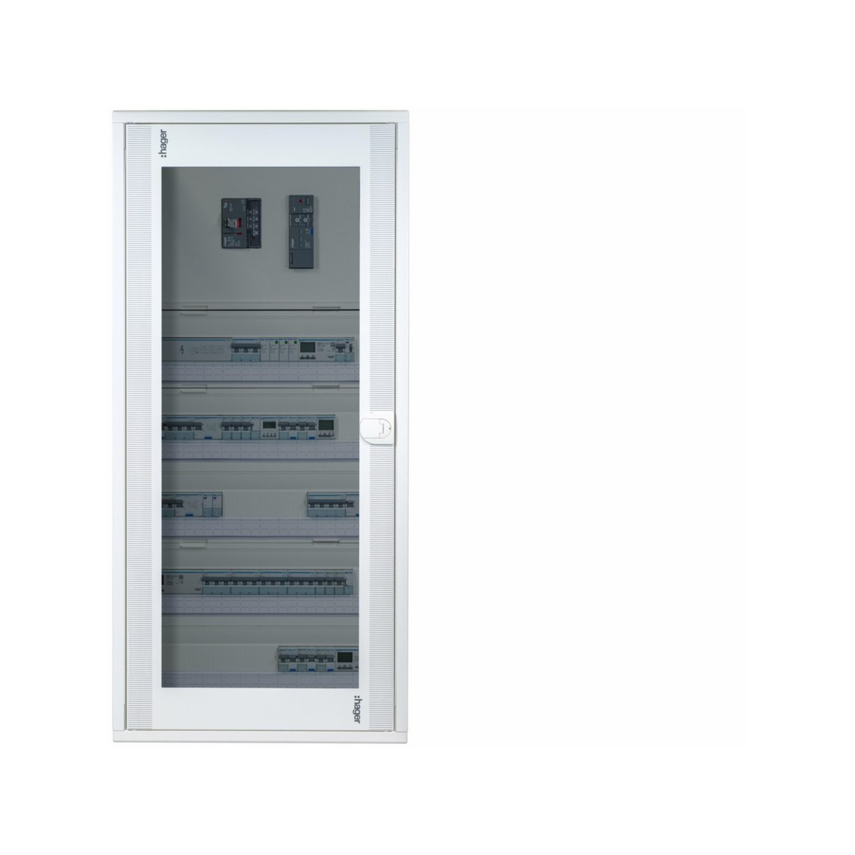 Bloc différentiel double sortie 3P+N 40A 300mA type F - HAGER BFF940F 