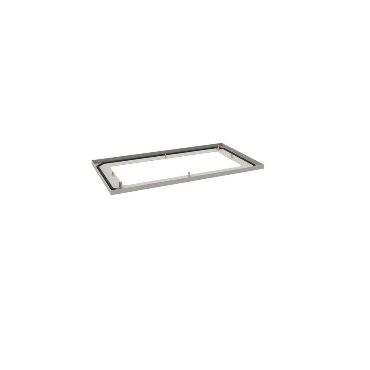 Plaque passe câbles ouverte basse pour quadro evo  450x400 - HAGER FN4540CEW 