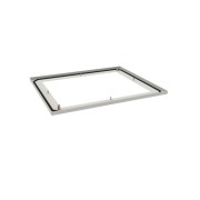 Plaque passe câbles ouverte basse pour quadro evo  450x600 - HAGER FN4560CEW 