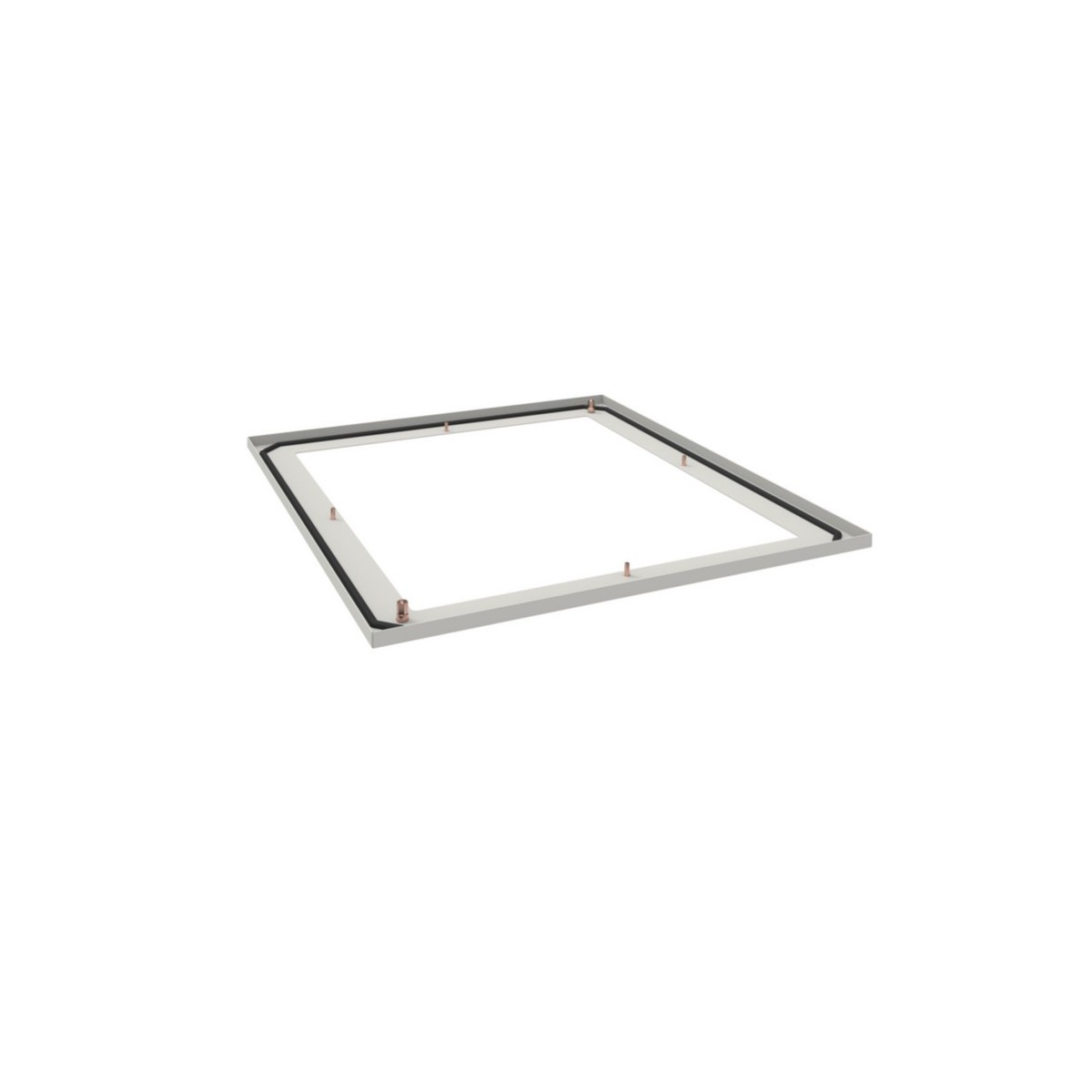 Plaque passe câbles ouverte basse pour quadro evo  700x800 - HAGER FN7080CEW 