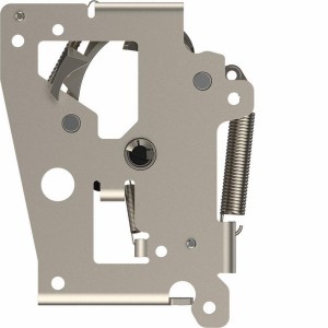 Platine pour interverr.méca. HW2/4 Fixe Secours (type 2S) - 1 platine/ACB (MI) - HAGER HWY226H 