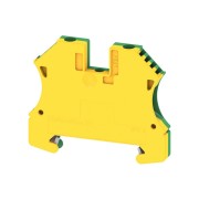 Borne de terre, 4mm², connection à vis - HAGER KR040PE 