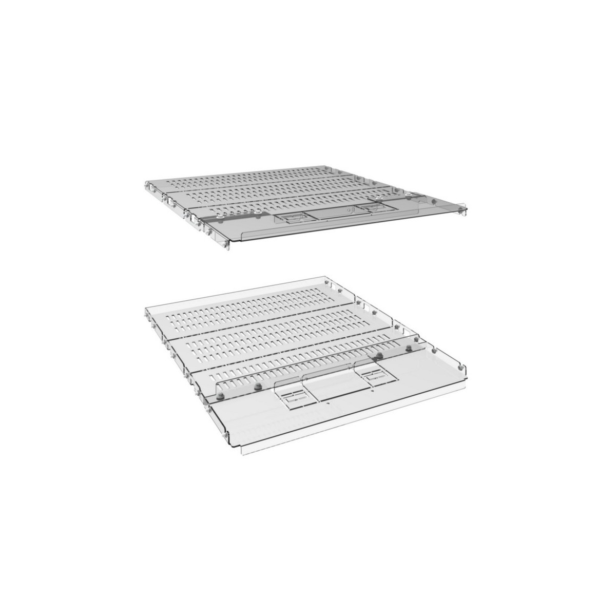 Séparation pour h3+ PW1600, quadro evo, forme 4b, fixe, largeur 600mm - HAGER UC6040FPW1 